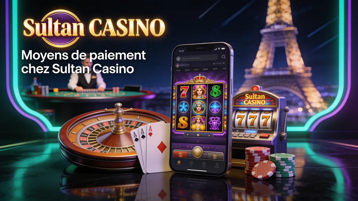 Moyens de paiement chez Sultan Casino pour les joueurs en France